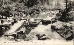 CPA Gerardmer Saut des Cuves Pont d'Amour