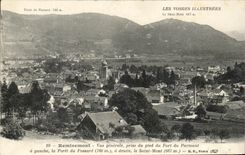 CPA Les Vosges illustrees Remiremont Vue Generale Prise du Pied du Fort du Parmont