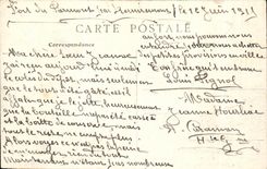 CPA the illustrated Vosges Remiremont View Taken of the Foot of Fort of Parmont