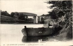 CPA Edges Of rancio el puente del barco de Lessard