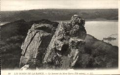 CPA Les Bords De La Rance Le Sommet Du mont Garro