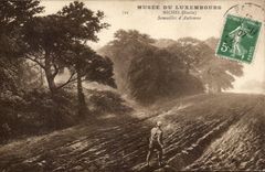 CPA Museum Of Luxembourg Michel Sowing Of automme