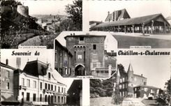 CPSM Souvenir Of chatillon on Chalaronne