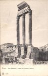 CPA Roma Remano Tempio Di Castore E Polluce