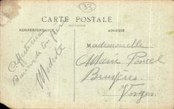 CPA Bordeaux Bas Relief du Monument des Girondins