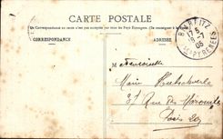 CPA Biarritz the Cabin Of the Theater Close to the Rock Of the virgin