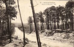 CPA Lacanau Ocean Route De Moulchic