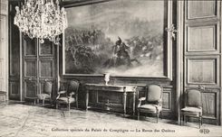 CPA Compiegne the Review of the Shades