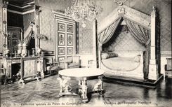 CPA Palate of Compiegne Room of Empreur Napoleon 1st