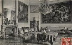 CPA Palate of Compiegne Living room of music Prince carried