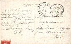 CPA Palate of Compiegne Living room of music Prince carried