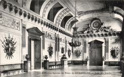 CPA Palais de Complegne Salon des Gardes