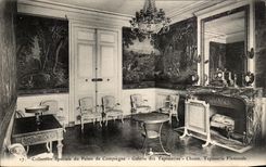 CPA CPalais of Compiegne Galerie of the Tapestries Drives out Flemish Tapestry