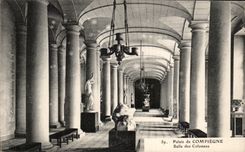 CPA Palais de Compiegne Salle des Colonnes