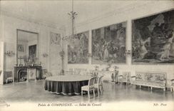 CPA Palais de Compiegne Salon du Conseil