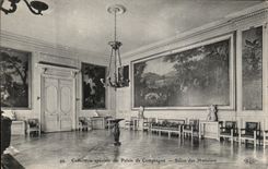 CPA Palate of Compiegne Living room of the Ushers