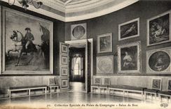 CPA Palais de Compiegne Salon de Stuc Napoleon 1er