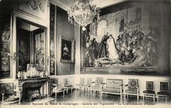 CPA Palais de Compiegne Galerie des Tapisseries Le Couronnement d'Esther