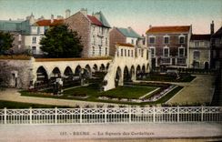 CPA Rheims the Public garden Of Cordeliers