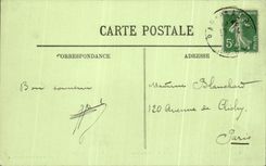 CPA Bar On Paddle Climbing Of Sainte German the Rustic Path