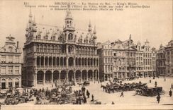 CPA Bruselas la casa de rey Marche