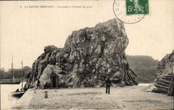 CPA the Rock Bernard the Rock ad interim 'Entering of the port