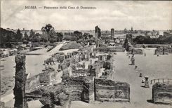Panorama de CPA Roma mas alla de di puesto Domiziano