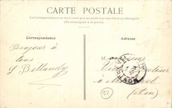 CPA Park Heap Monument of Guy of Maupassant