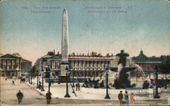 CPA Paris de la Concorde Place Concorde