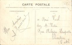 CPA Drill De Chateauneuf Allee Of los suspiros tomados Of el redondo no