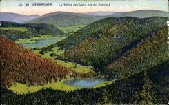 CPA Gerardmer the Valley Of the Lakes Seen Of Hohneck