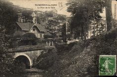 CPA Plombieres Les Bains Le Pont De La Gare