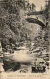 CPA Surroundings De Gerardmer Bridge Of Valogne