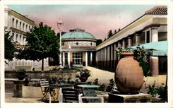 CPA Contrexeville La Source Et Les Galeries