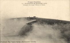 CPA the Illustrated Vosges the Summit Of emerging Hohneck Of the Clouds rising of Alsace