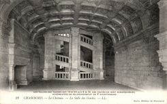 CPA Chambord Le Chateau La Salle des Gardes