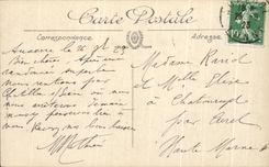 CPA Auxerre La Statue de Davout Enfant