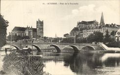 CPA Auxerre Pont de la Tournelle