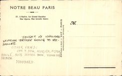 CPA Our Paris Beautiful the opera the large one To shell