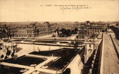 CPA Paris una vista en el paladar del Louvre