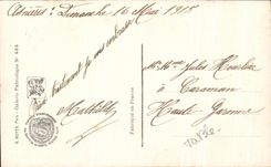 CPA Of the Heroes who laugh at good couer a merry number of the program of the Festival of Glory to the Palate of Trocadero Militaria