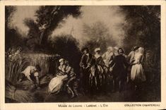 CPA Museum of Louvre Lancret the Summer Chantereau Collection
