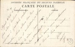 CPA French Day of the National Help