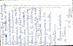 CPA Loures Portrait Authenticates Sainte Bernadette soubirous the Humble Conspicuous one of Lourdes