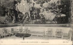 CPA Palate Of Compiegne Apartment