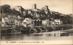 CPA Cahors Edges of the Batch to the New Bridge