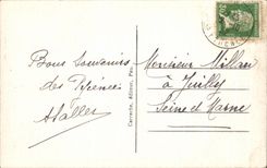 CPA the Pyrenees Agricultural work Folklore Costume Oxen