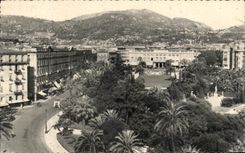 CPA Nice Les Jardins Albert 1er le Casino et le theatre de Verdure