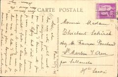 CPA Versailles Le Palais du Grand Trianon Le Peristyle et les jardins 