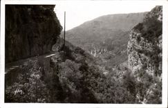 CPA dimensiona azul el puente del lobo